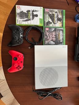 Xbox One S spelkonsol vit