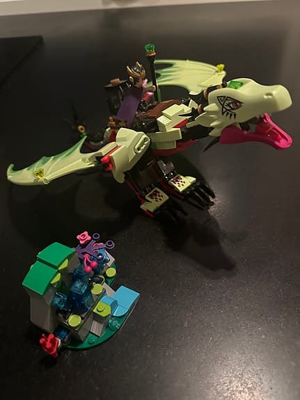 LEGO Elves 41183,  Trollkungens onda drake