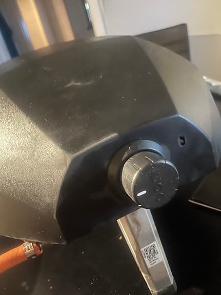 Ooni pizzaugn gasdriven svart metall