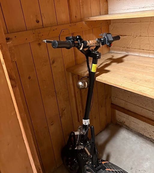 Nitro elektrisk scooter svart/orange