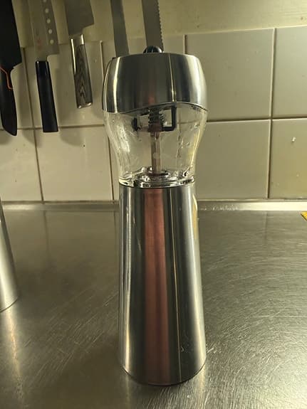 Duka kvarnset rostfritt stål