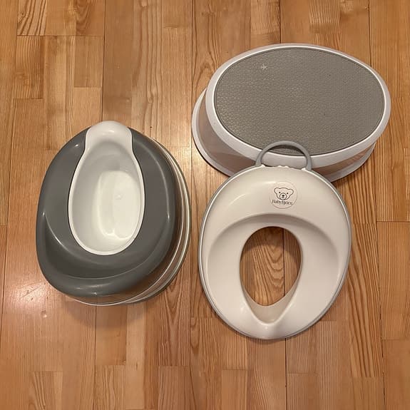 sittring, potta och pall