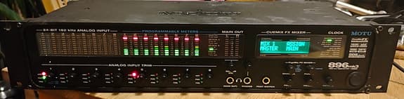 MOTU 896mk3 Hybrid – 28x32 Ljudkort i toppskick