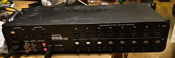 MOTU 896mk3 Hybrid – 28x32 Ljudkort i toppskick