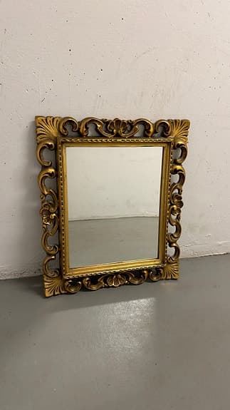 SPEGEL / Trä - Förgylld / Stockholm / 1900-tal