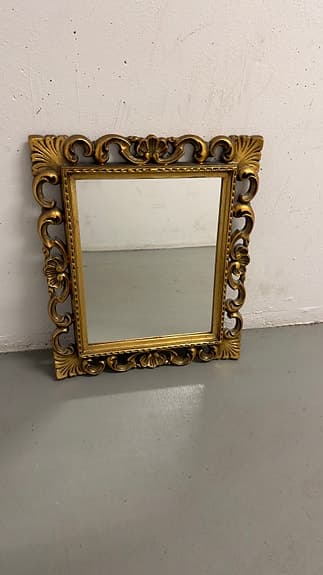 SPEGEL / Trä - Förgylld / Stockholm / 1900-tal