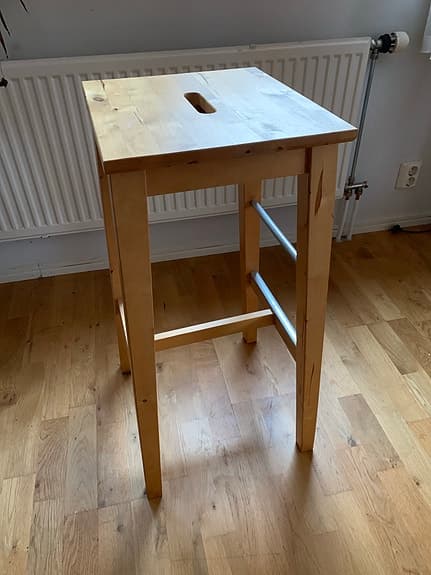 Pall med höga ben