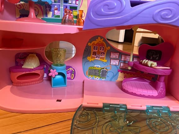 Littlest Pet Shop lekset rosa lekhus