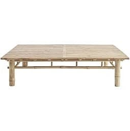 Bambubord från känd designer (Tine K) i full natur, för ute och inne.