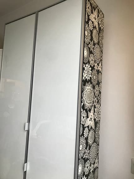 glasdörrar MORLIDEN passar bl.a. Ikea BILLY bokhylla