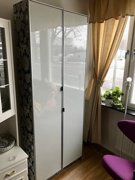 glasdörrar MORLIDEN passar bl.a. Ikea BILLY bokhylla