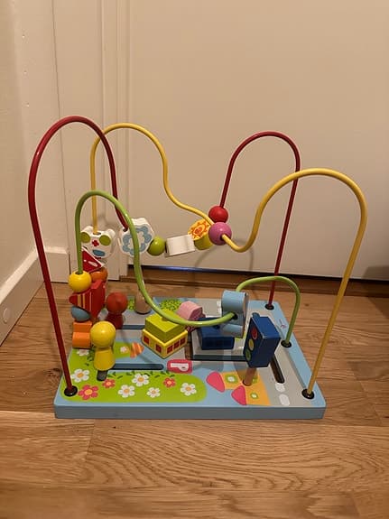 BRIO träleksaker kulbana och dragleksak