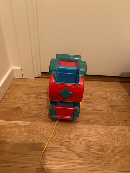 BRIO träleksaker kulbana och dragleksak