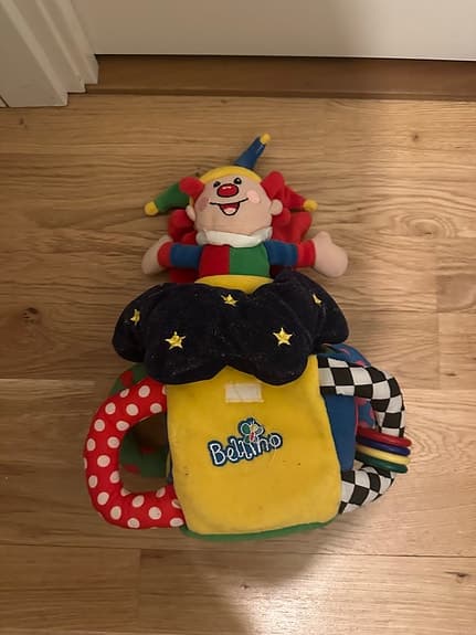 babyleksaker set mjukdjur och aktivitetsleksaker flerfärgad
