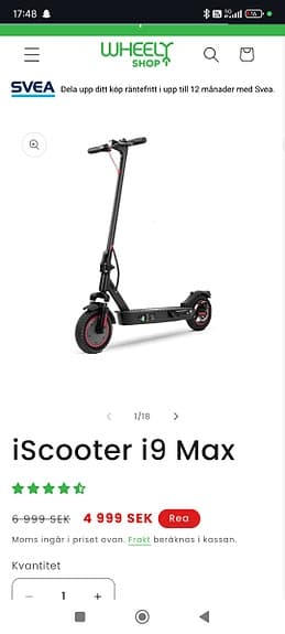 Iscooter ix9 Max Long Range