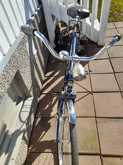 Monark herrcykel 53 cm 28" blå