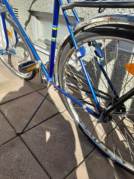 Monark herrcykel 53 cm 28" blå