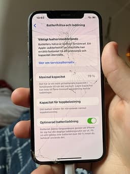 Apple iPhone X mobiltelefon 64 GB silver