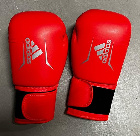 Adidas boxningshandskar unisex M röd
