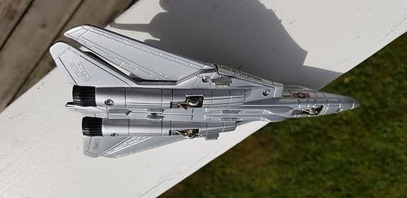 Metallflygplan F-14 Tomcat