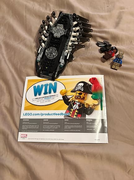 LEGO Marvel – Dubbla Royal Talon Fighters (76100) + Figurer & Manual!