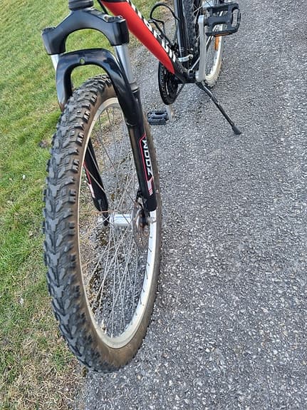 Marvil BMX-cykel 26" svart röd