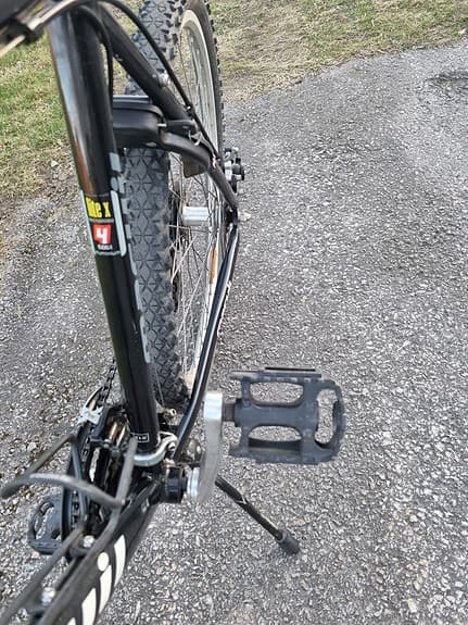 Marvil BMX-cykel 26" svart röd