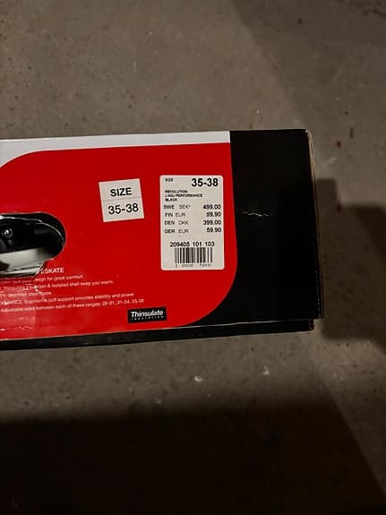 skridskor barn stlk 35-38 justerbara