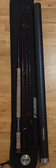 Sage flugfiskeset spö rulle och fluglinor