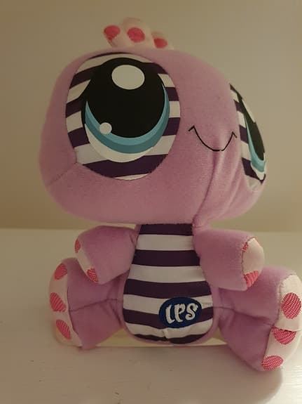 Vintage Purple Spider LPS- Hasbro- 2009 märkesgosedjur