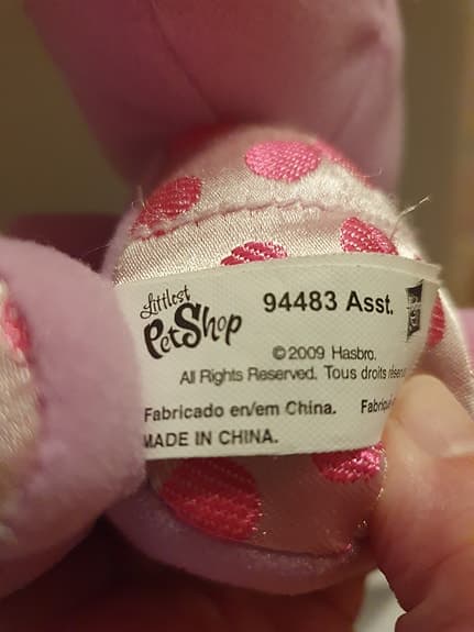 Littlest Pet Shop gosedjur lila