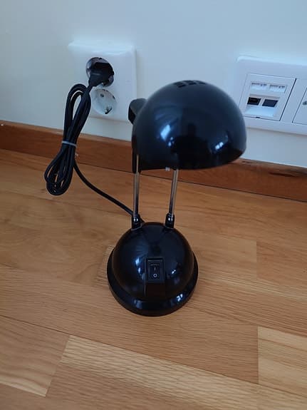 bordslampa IKEA svart