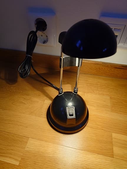 bordslampa IKEA svart