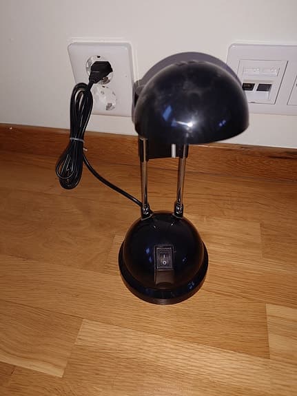 bordslampa IKEA svart