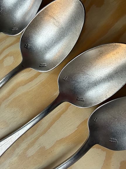 Artilleriet, bestickset rostfritt stål, 16 delar