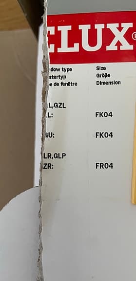 Velux mörkläggningsgardin vit/aluminium