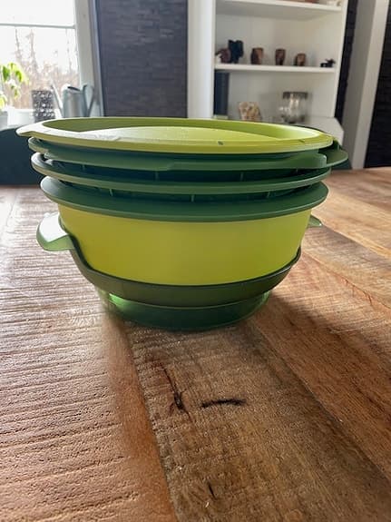 Tupperware MicroGourmet set i mycket fint skick