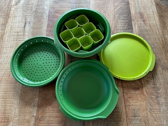 Tupperware MicroGourmet set i mycket fint skick
