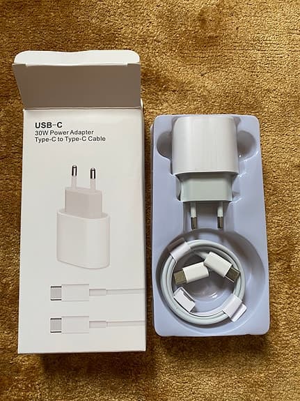 Laddare Type-C till Type-C