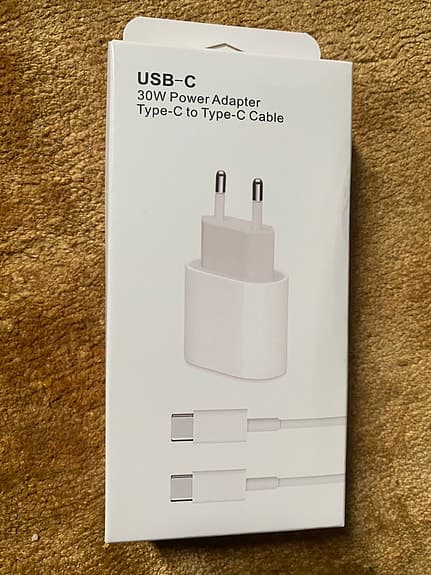 Laddare Type-C till Type-C