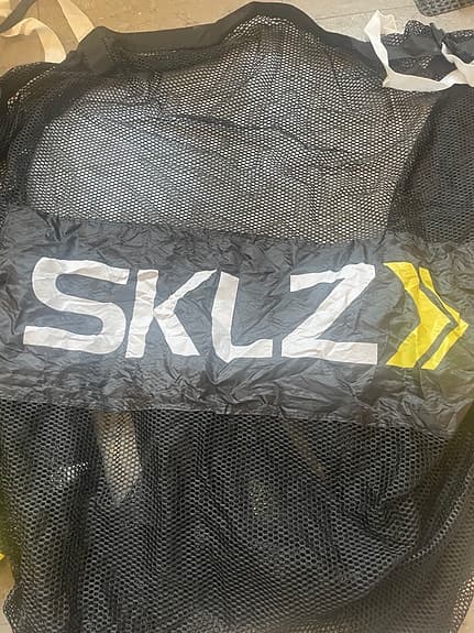 SKLZ Goalshot fotbollsmålskydd svart/gul