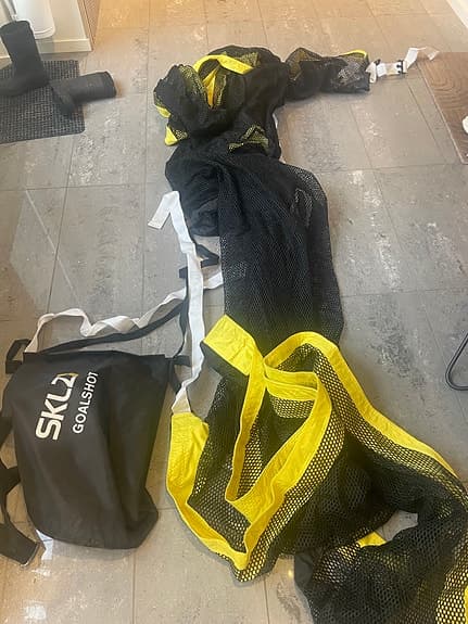 SKLZ Goalshot fotbollsmålskydd svart/gul