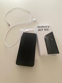 Samsung Galaxy A17 5G mobiltelefon 128 GB svart