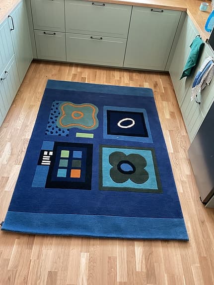 Ullmatta, svensk design, Axeco