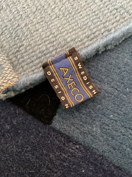 Ullmatta, svensk design, Axeco