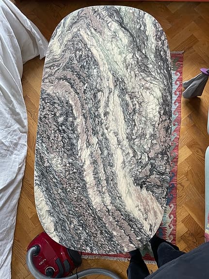 Soffbord i marmor