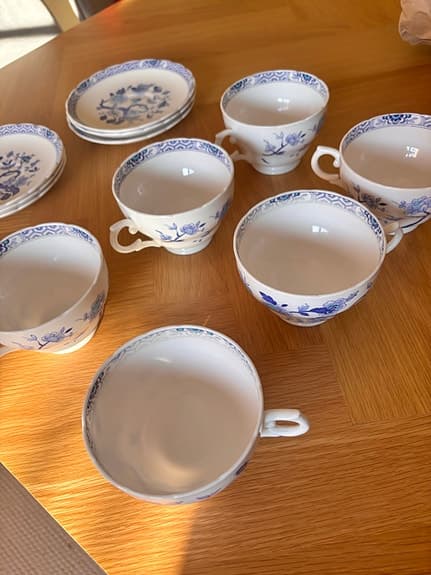 Tekoppar med fat Royal Tuscan