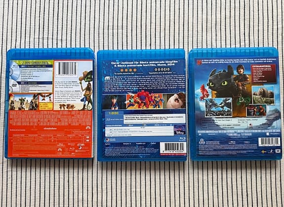 Rango, Big Hero 6 och Draktränaren 2 på Blu-ray