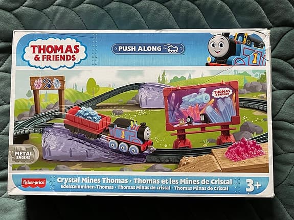 Thomas &  friends - Crystal Mines Thomas tågset