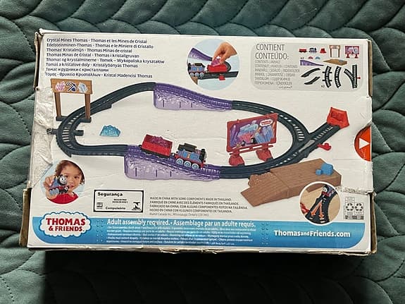 Thomas &  friends - Crystal Mines Thomas tågset